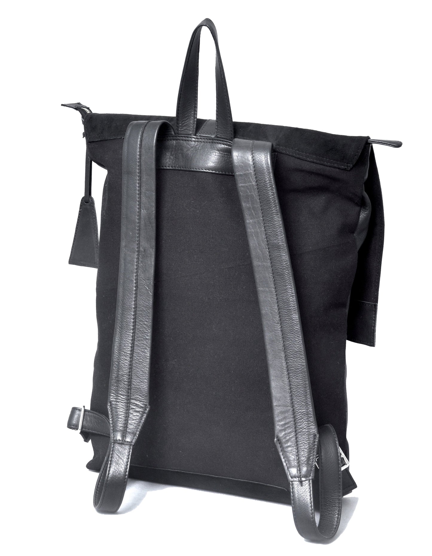 Infinite Whirling Suede Backpack